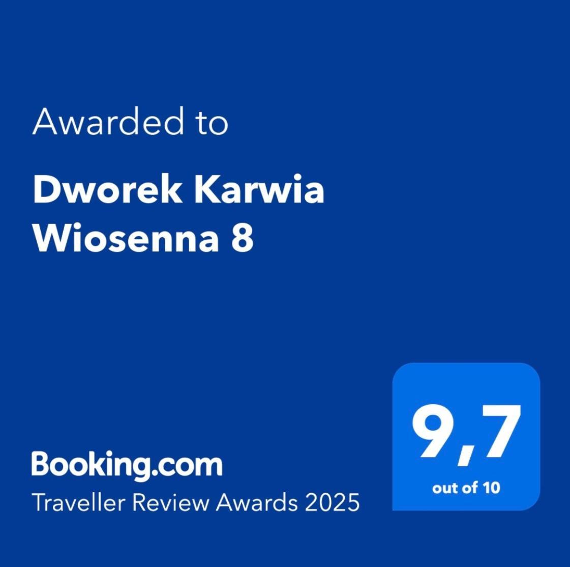 Dworek Karwia Wiosenna 8 ภายนอก รูปภาพ